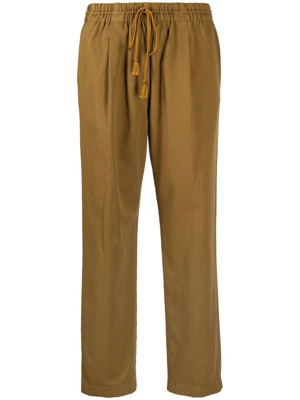 Forte Forte straight-leg drawstring trousers - Brown von Forte Forte