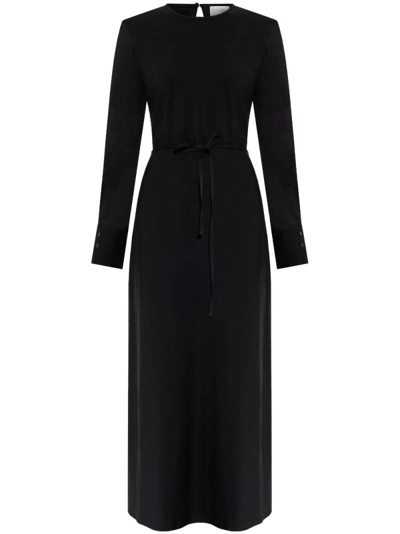 Forte Forte tied-waist maxidress - Black von Forte Forte