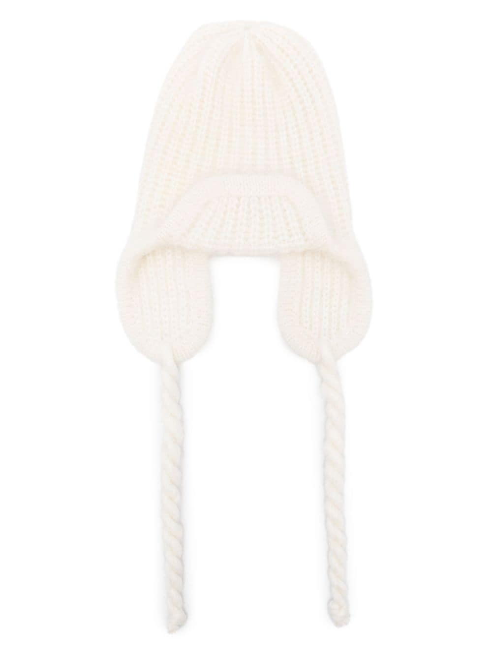 Forte Forte trapper beanie - White von Forte Forte