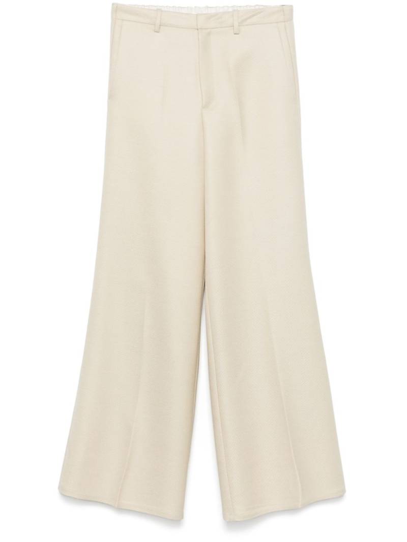 Forte Forte twill palazzo pants - Neutrals von Forte Forte