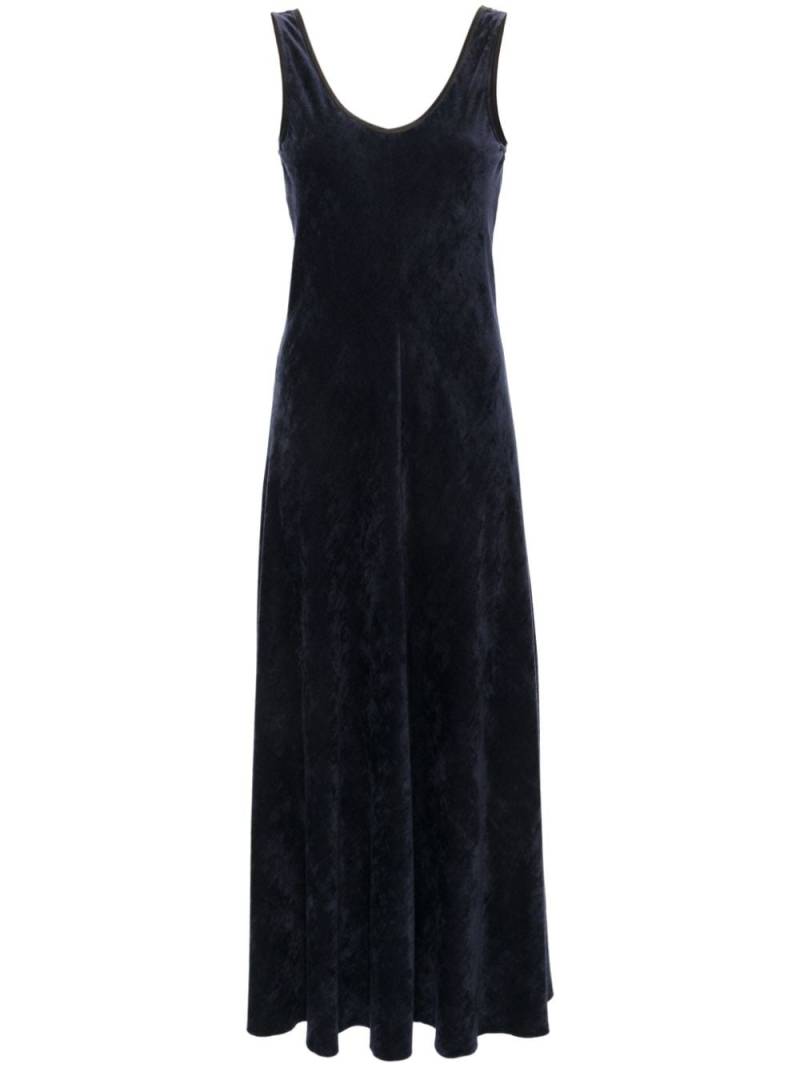 Forte Forte velvet maxi dress - Blue von Forte Forte