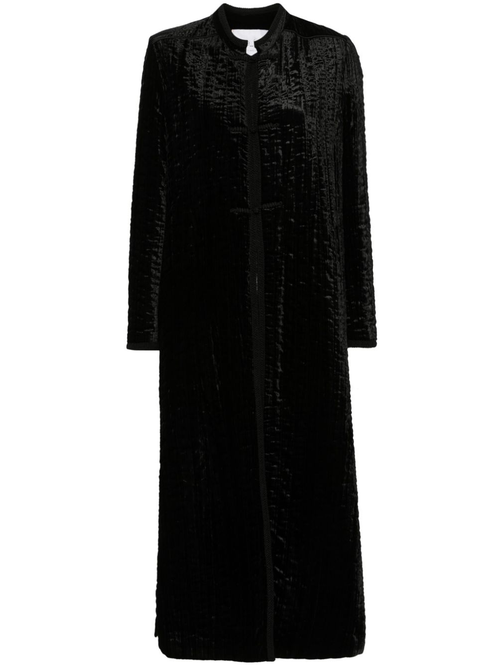 Forte Forte velvet midi coat - Black von Forte Forte