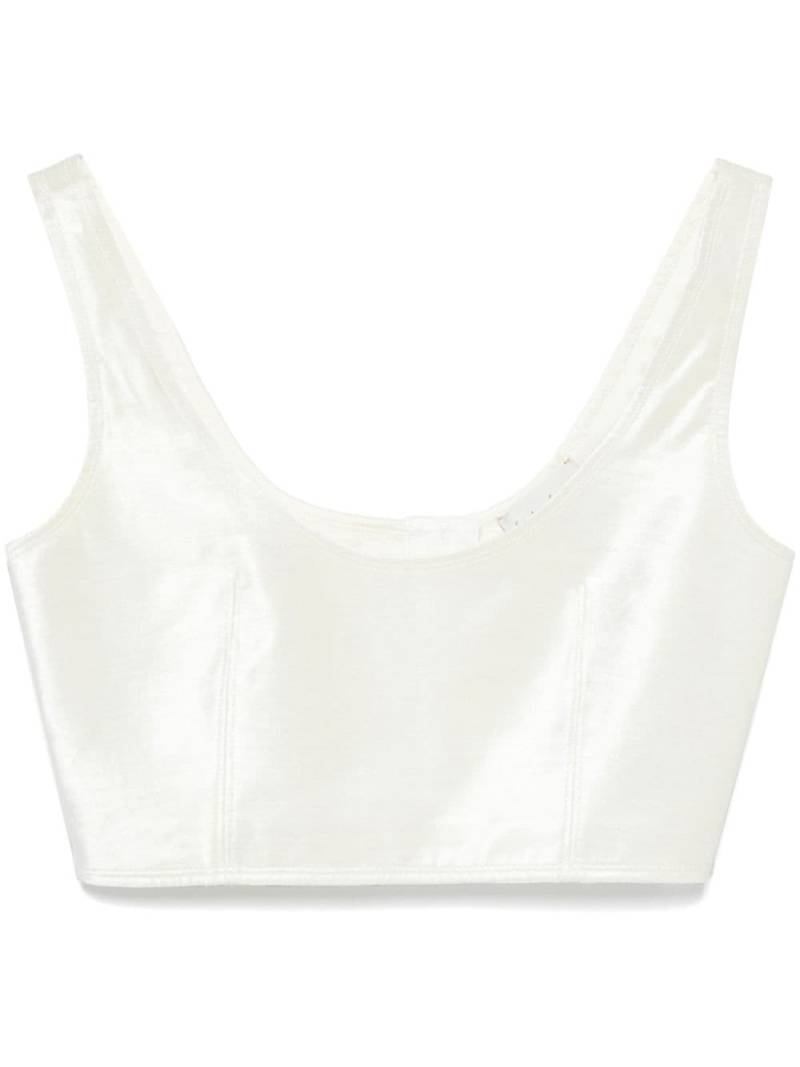 Forte Forte velvet top - White von Forte Forte