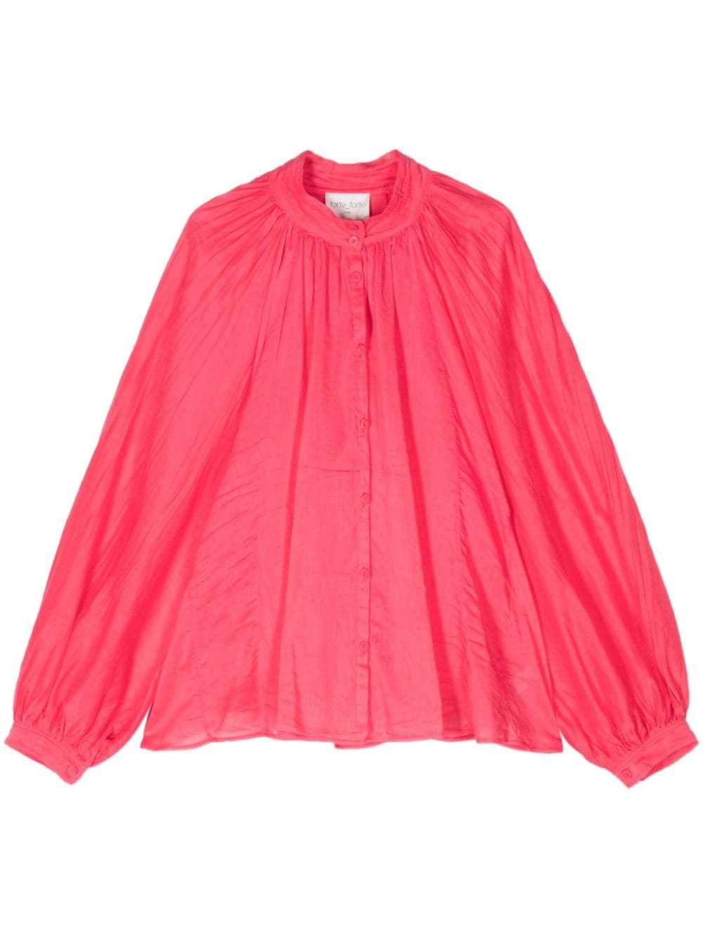 Forte Forte voile raglan-sleeves blouse - Pink von Forte Forte