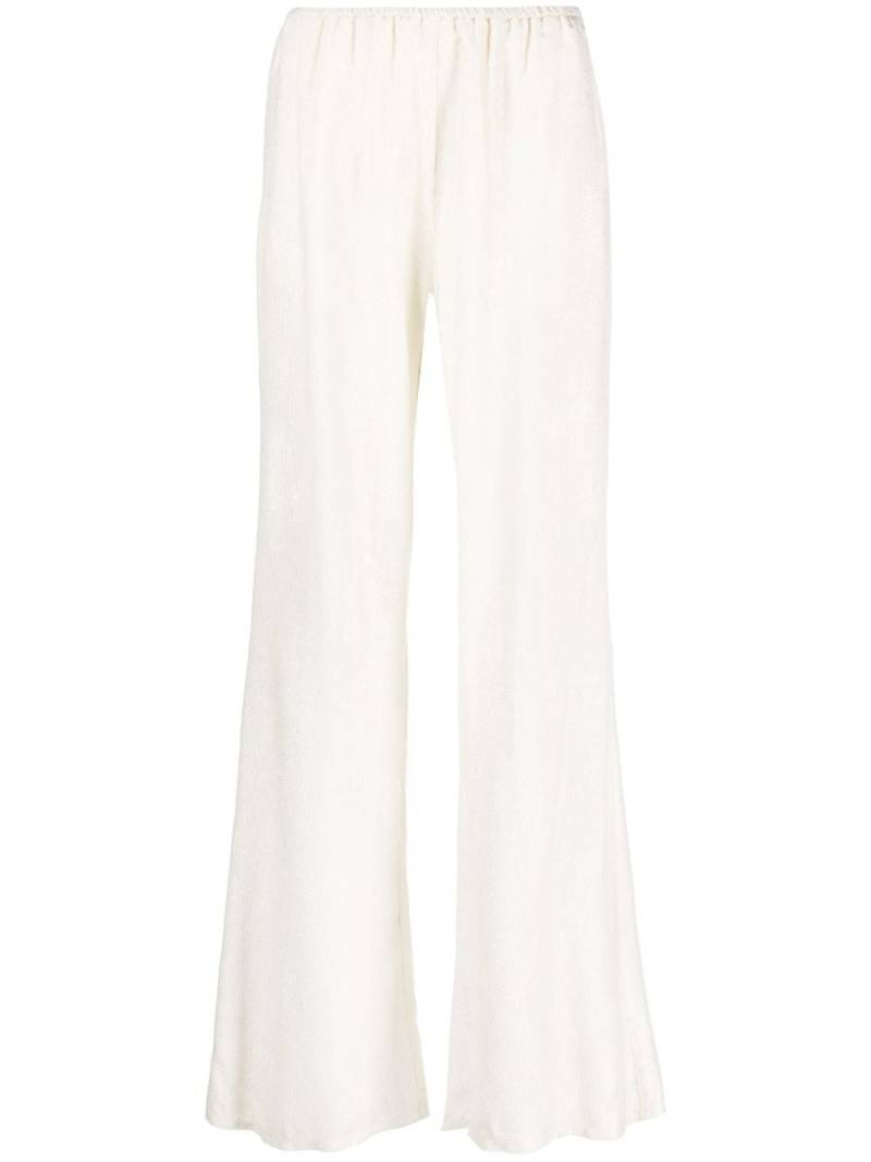 Forte Forte wide-leg elasticated-waistband trousers - Neutrals von Forte Forte