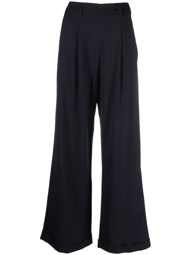 Forte Forte wide-leg tailored-cut trousers - Blue von Forte Forte