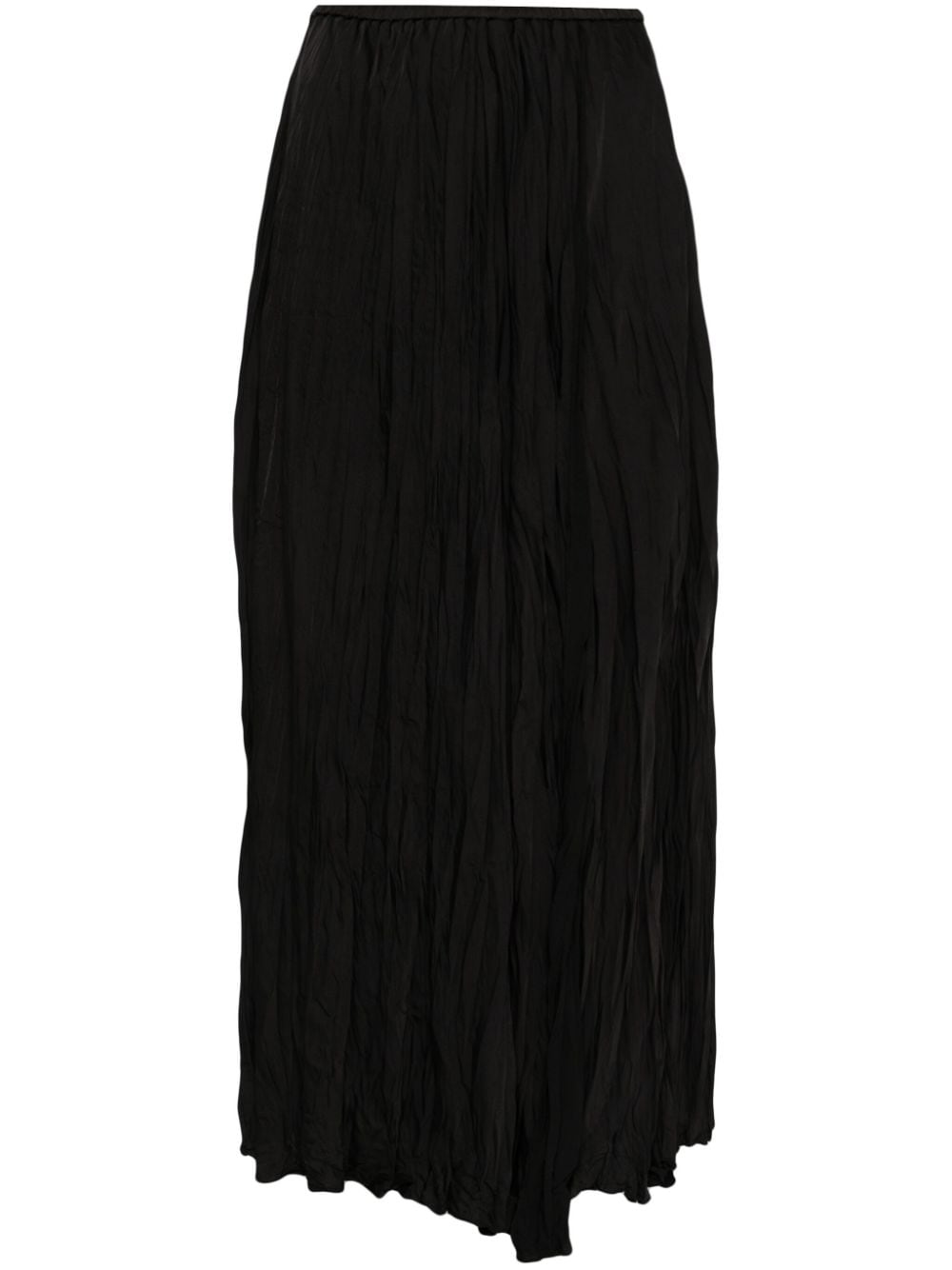 Forte Forte wrap crepe midi skirt - Black von Forte Forte