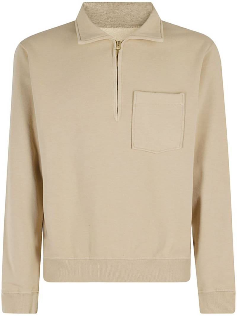 Fortela half-zip polo shirt - Neutrals von Fortela