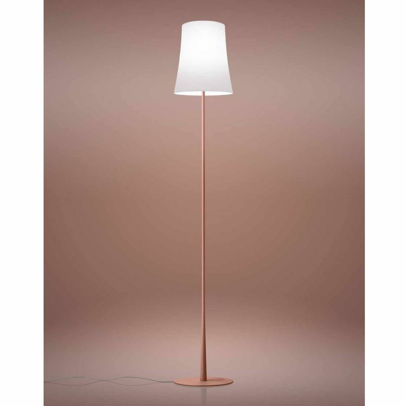 Birdie Easy Stehleuchte, Farbe backstein (rosso mattone) von Foscarini