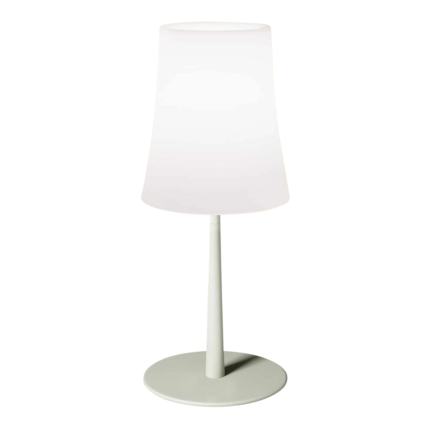 Birdie Easy Tischleuchte, Grösse h. 43 cm, Farbe weiss von Foscarini