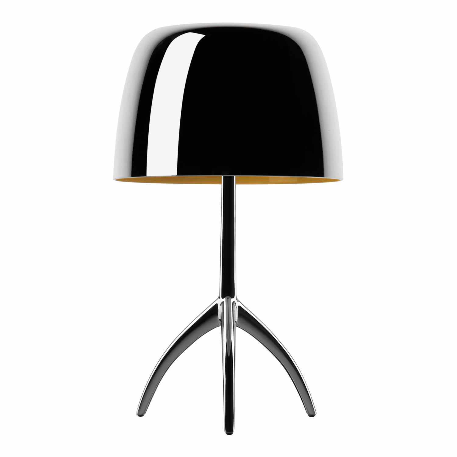 Lumiere 25th Tischleuchte, Grösse gross, Gestell aluminium poliert, Dimmer mit Lumiere 25th Tischleuchte, Grösse gross, Gestell aluminium poliert, Dimmer mit von Foscarini