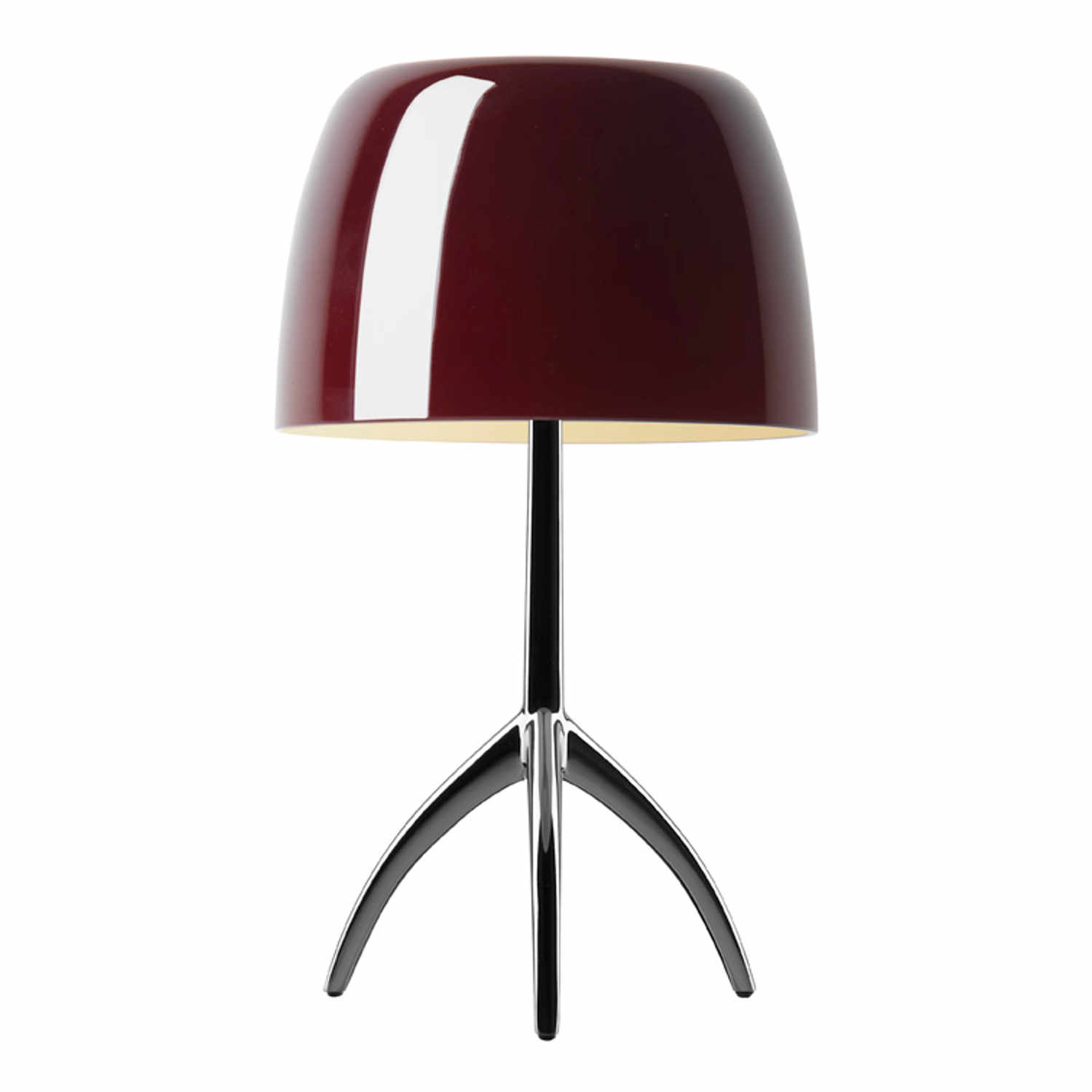 Lumiere Grande Tischleuchte, Schirm weiss, Gestell champagner, Betriebsart mit dimmer Lumiere Grande Tischleuchte, Schirm weiss, Gestell champagner, Betriebsart mit dimmer von Foscarini