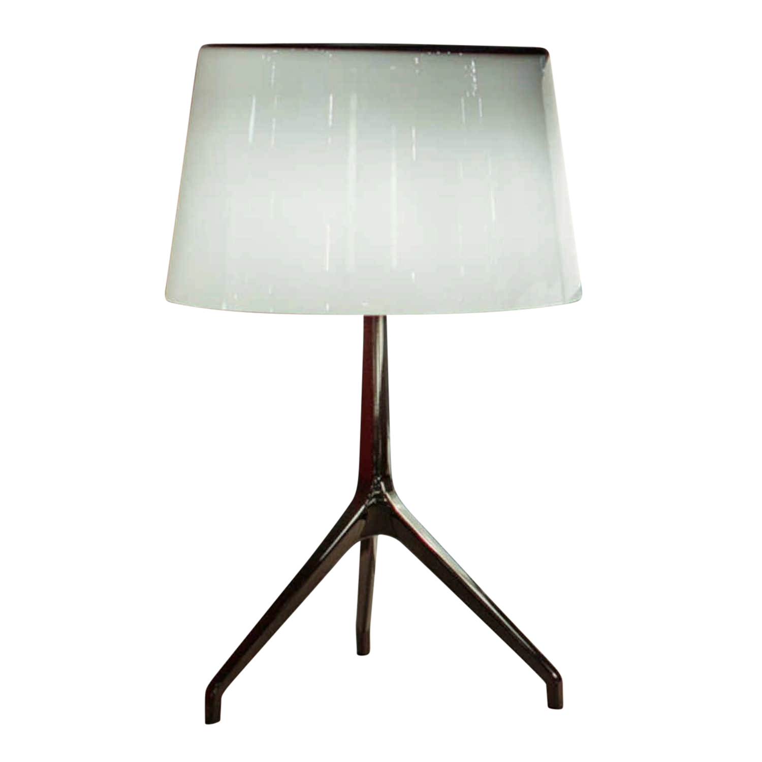 Lumiere XXL Tischleuchte, Glas weiss, Gestell aluminio Lumiere XXL Tischleuchte, Glas weiss, Gestell aluminio von Foscarini