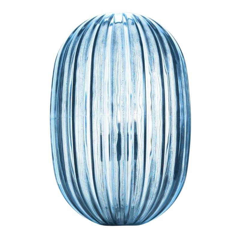 Plass media Tischleuchte, Funktion mit dimmer, Farbe hellblau (azzurro) von Foscarini