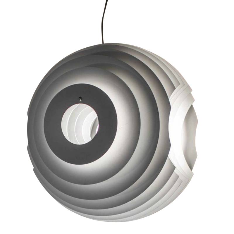 Supernova Hängeleuchte, Farbe aluminium von Foscarini