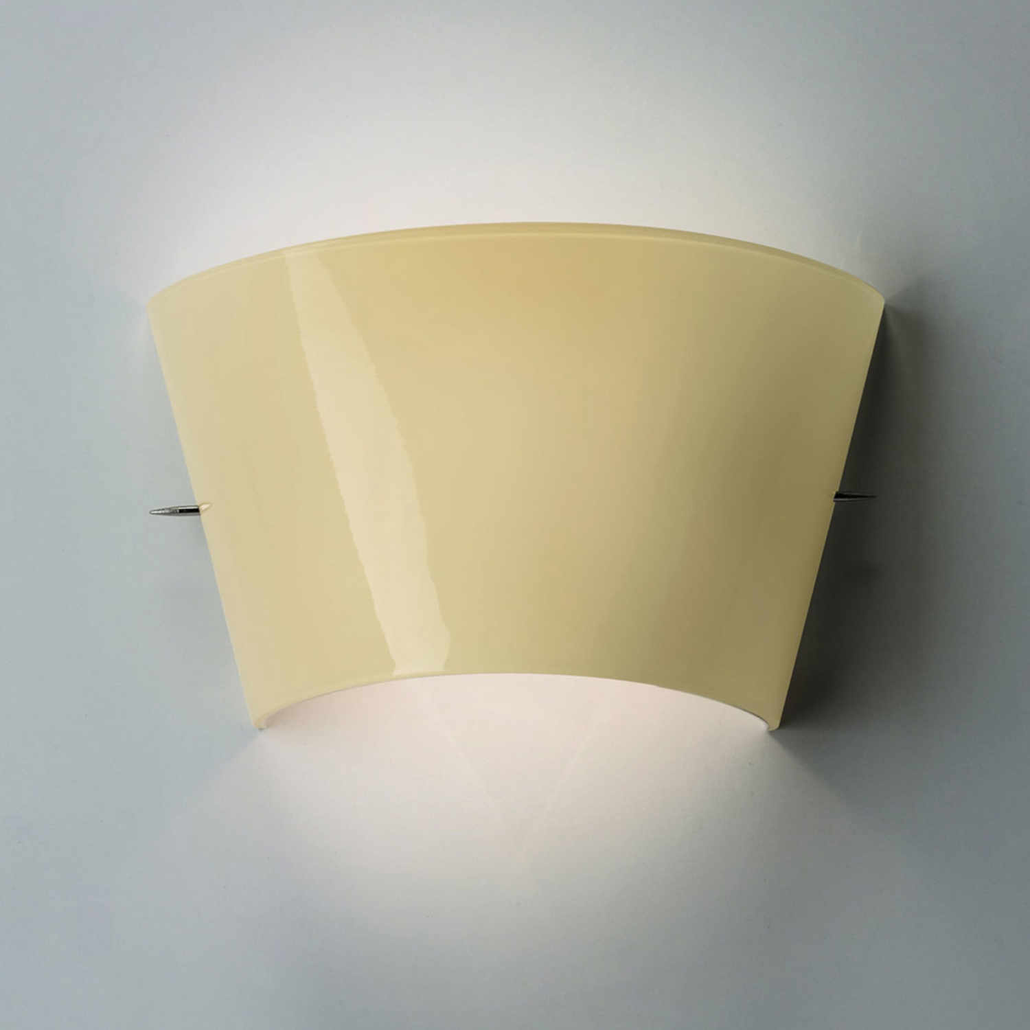 Tutù Wandleuchte, Farbe elfenbein (avorio) von Foscarini