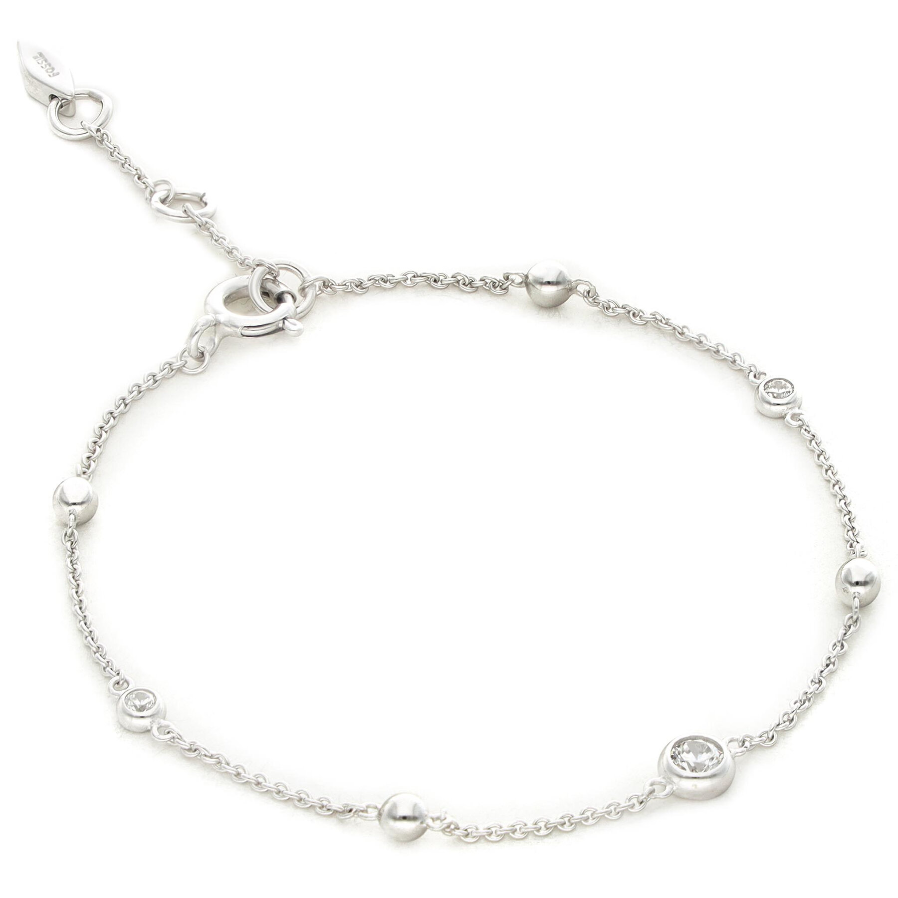 Armband Fossil Glitz By The Yard JFS00452040 Silberfarben Armband Fossil Glitz By The Yard JFS00452040 Silberfarben von Fossil