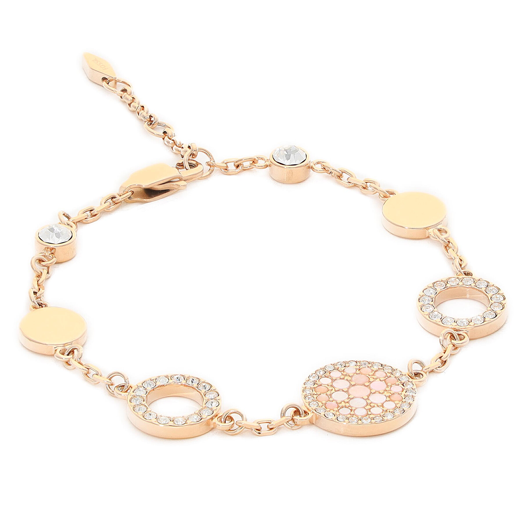 Armband Fossil Pink Mop JF01739791 Goldfarben Armband Fossil Pink Mop JF01739791 Goldfarben von Fossil