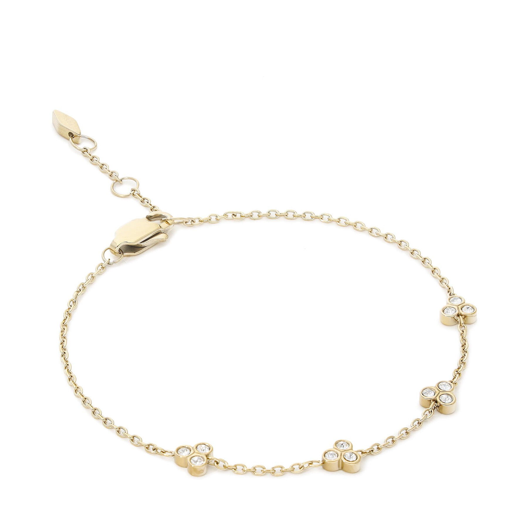 Armband Fossil Trio Glitz JF04112710 Goldfarben Armband Fossil Trio Glitz JF04112710 Goldfarben von Fossil
