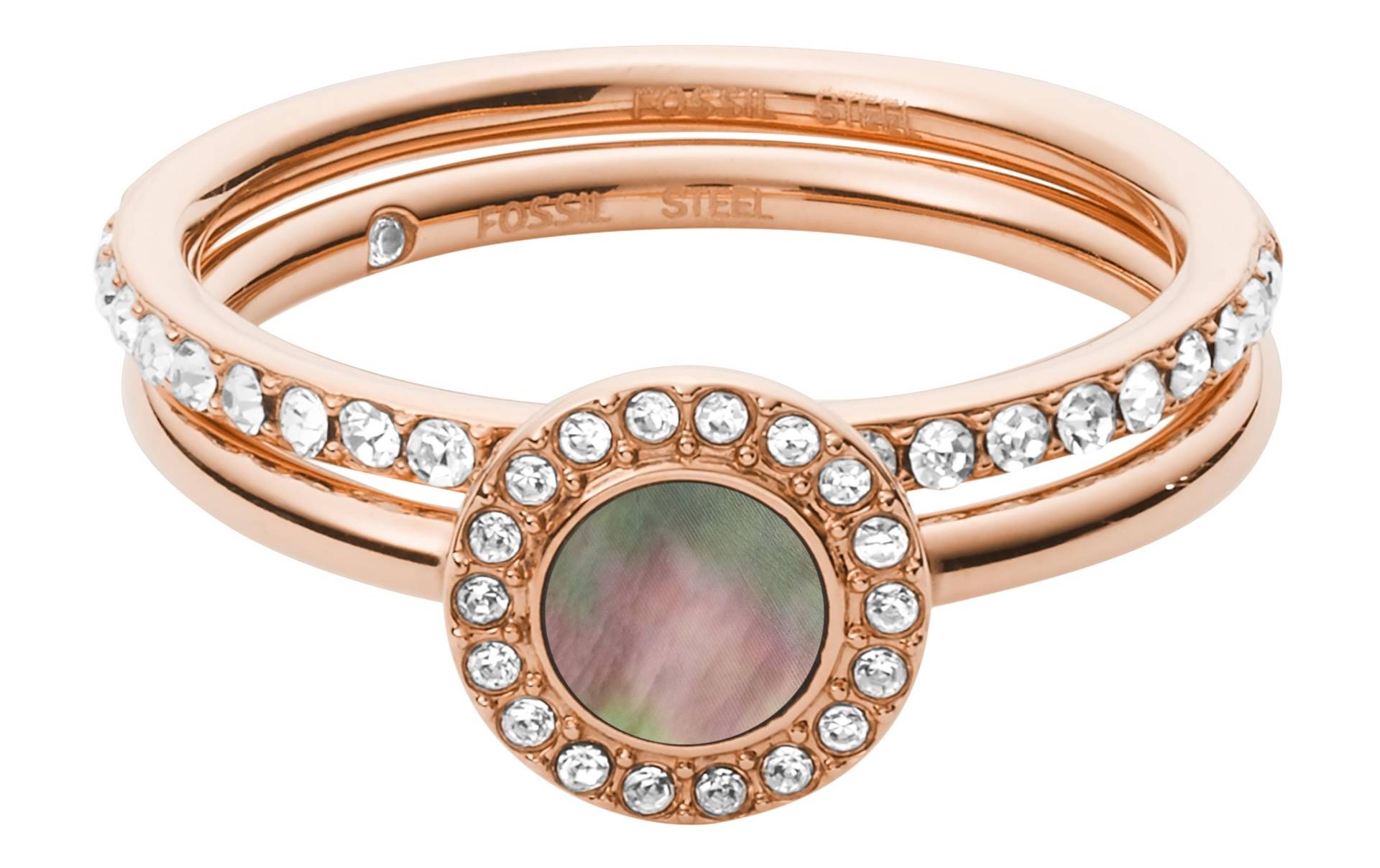 Fossil Fingerring »Fingerring Classics JF02954791 53« Fossil Fingerring »Fingerring Classics JF02954791 53« von Fossil