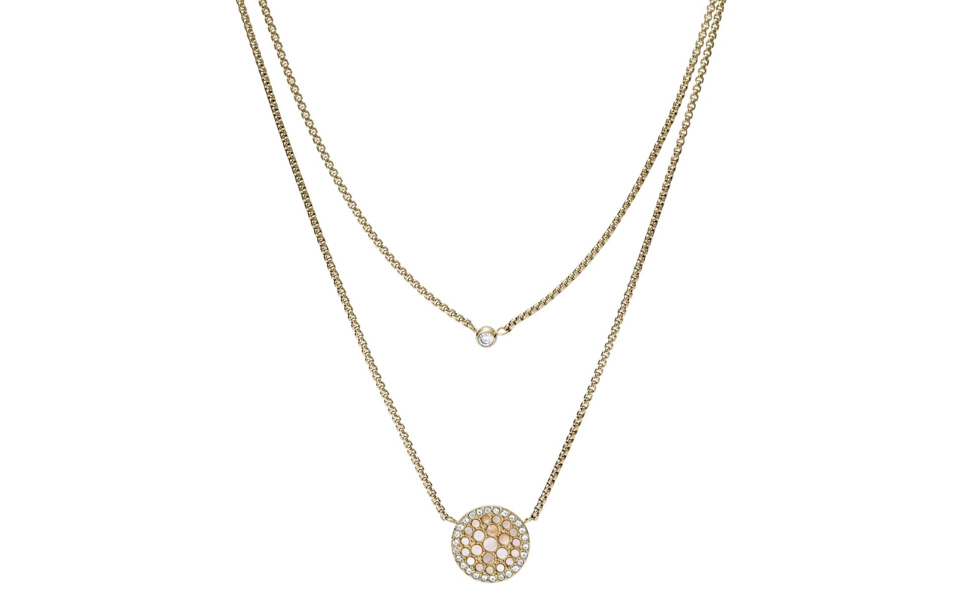 Fossil Kette mit Anhänger »Halskette mit Anhänger Vintage Glitz JF03253710« Fossil Kette mit Anhänger »Halskette mit Anhänger Vintage Glitz JF03253710« von Fossil