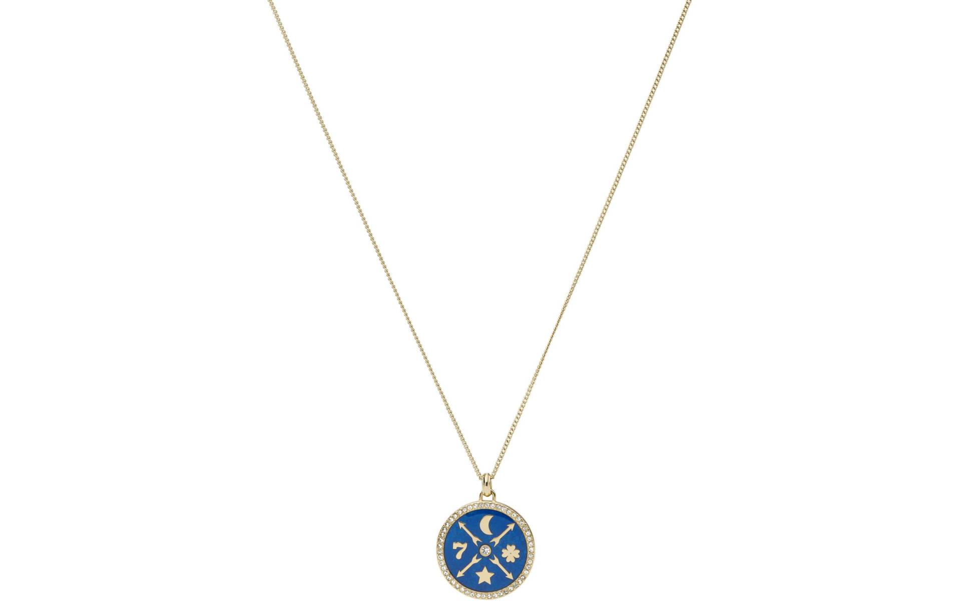 Fossil Kette mit Anhänger »Halskette mit Anhänger Vintage Motifs« Fossil Kette mit Anhänger »Halskette mit Anhänger Vintage Motifs« von Fossil