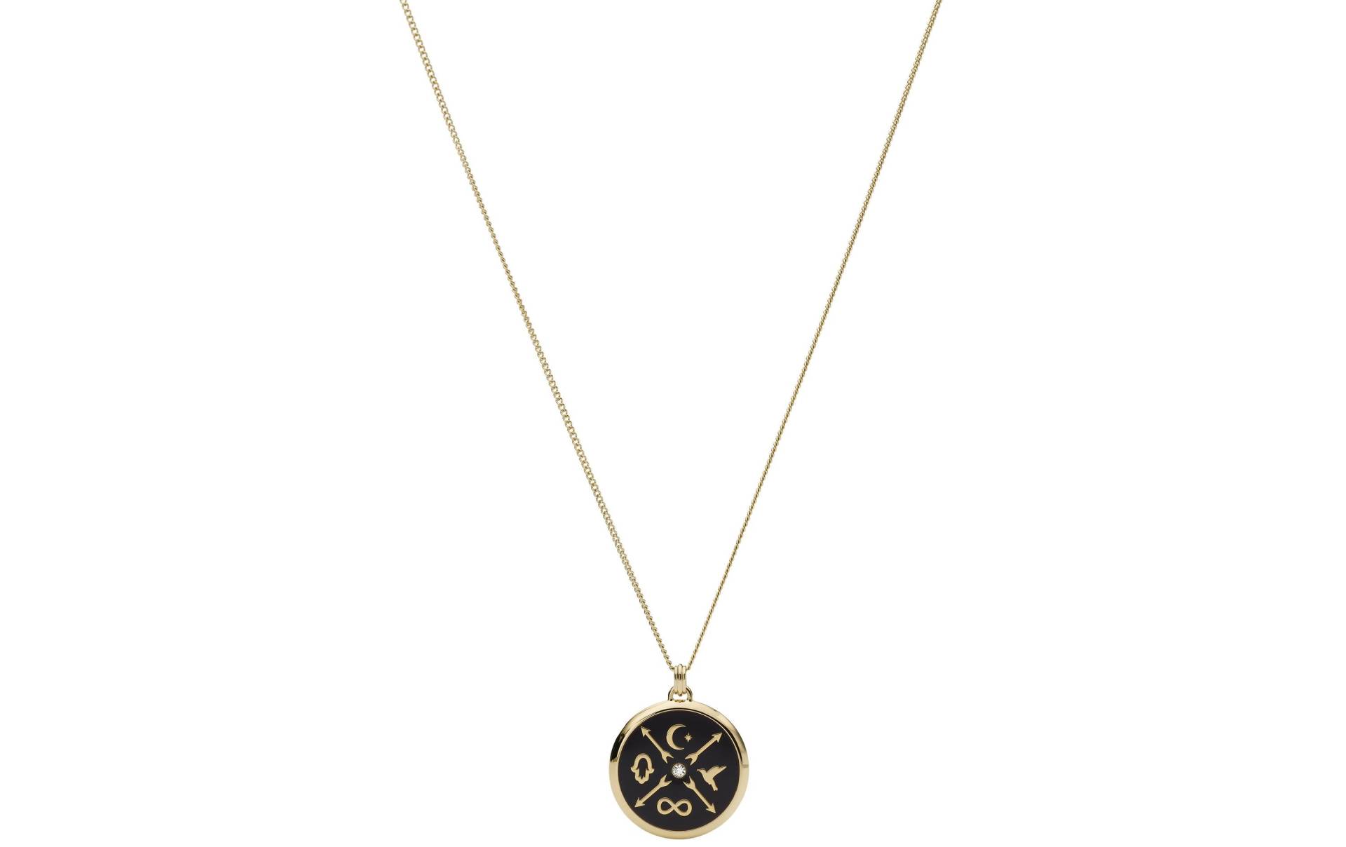 Fossil Kette mit Anhänger »Halskette mit Anhänger Vintage Motifs« Fossil Kette mit Anhänger »Halskette mit Anhänger Vintage Motifs« von Fossil