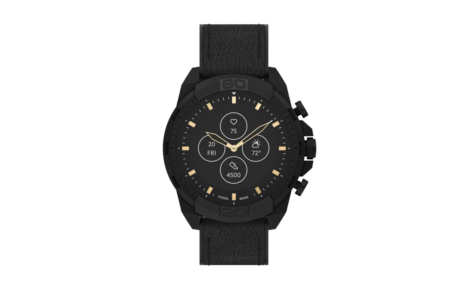 Fossil Smartwatch »Hybrid HR Bronson«, (2,78 cm / 1,1 Zoll),) von Fossil