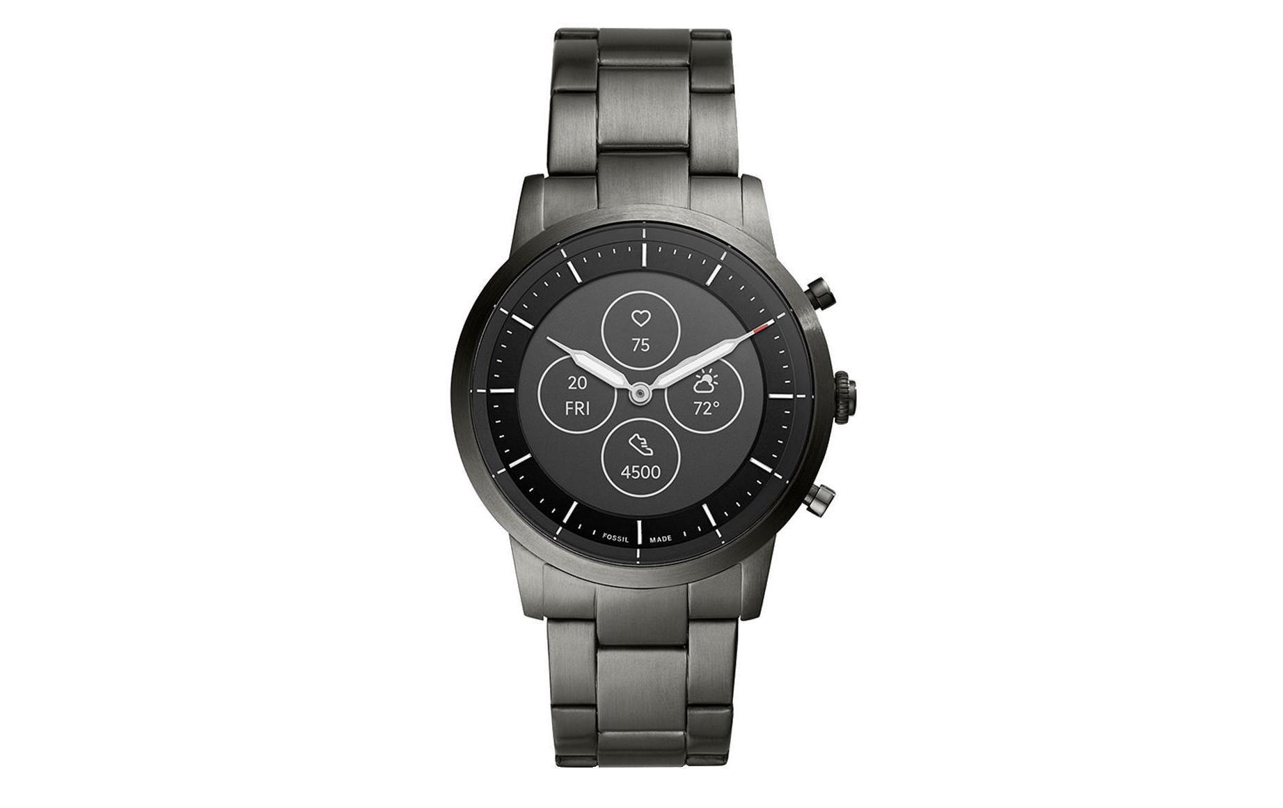 Fossil Smartwatch »Hybrid HR FTW7009 Ø 42 mm Herren«, (Android Wear) von Fossil