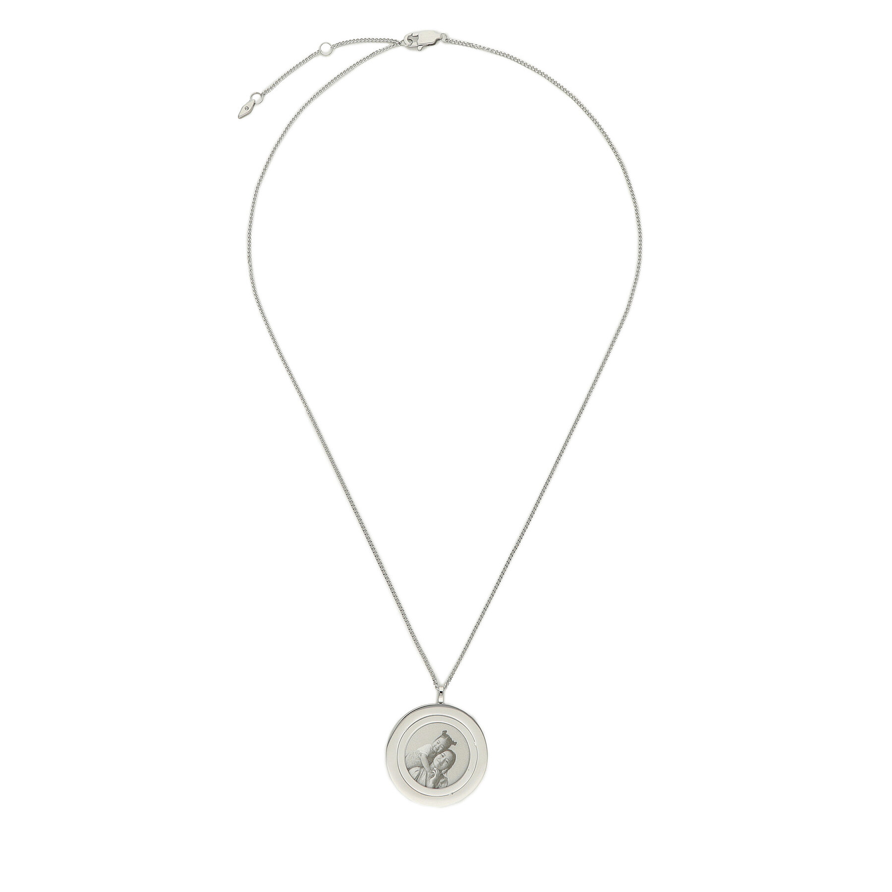Halskette Fossil Harlow Locket JF04737040 Silberfarben Halskette Fossil Harlow Locket JF04737040 Silberfarben von Fossil