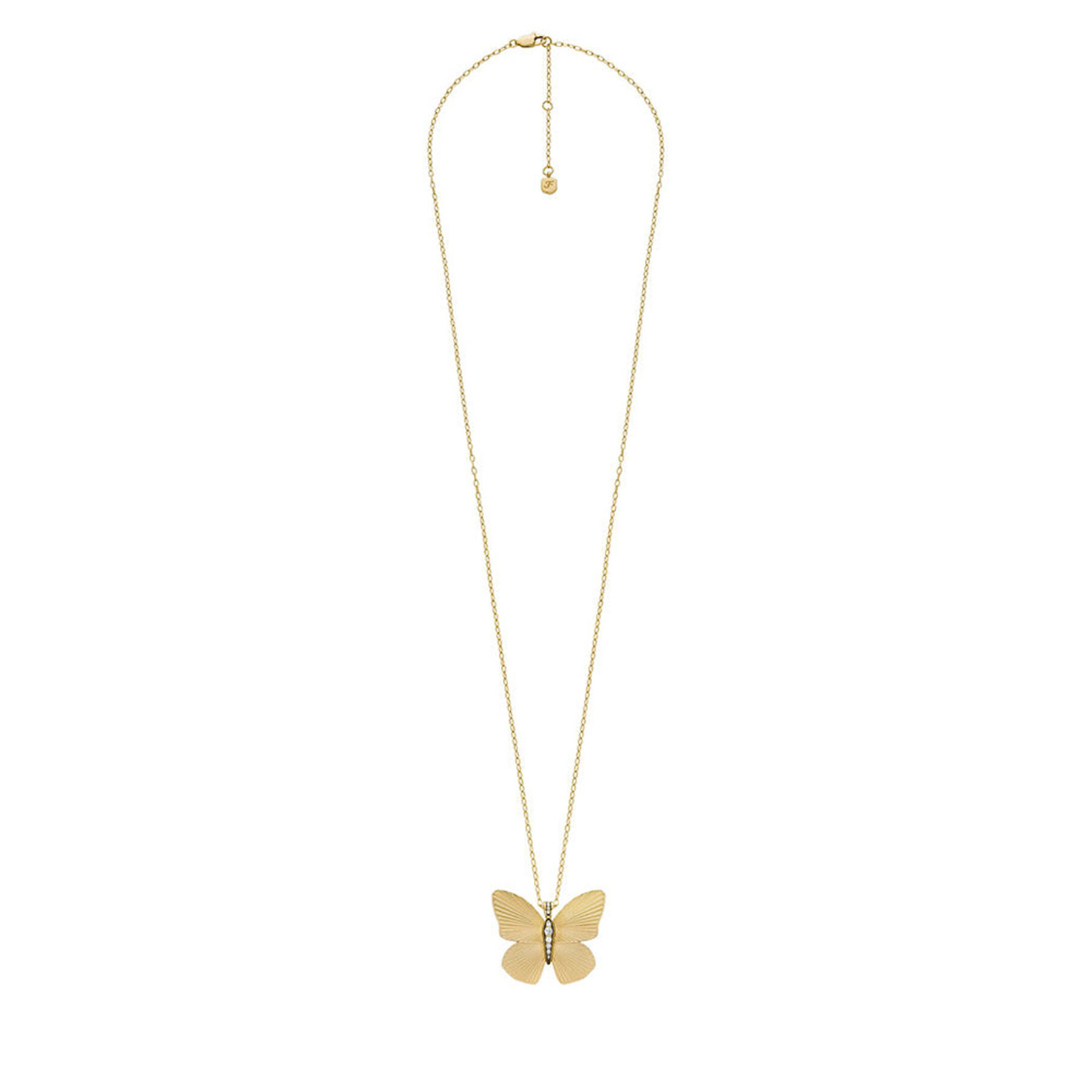 Halskette Fossil Necklace Metamorphosis JF04809710 Goldfarben Halskette Fossil Necklace Metamorphosis JF04809710 Goldfarben von Fossil