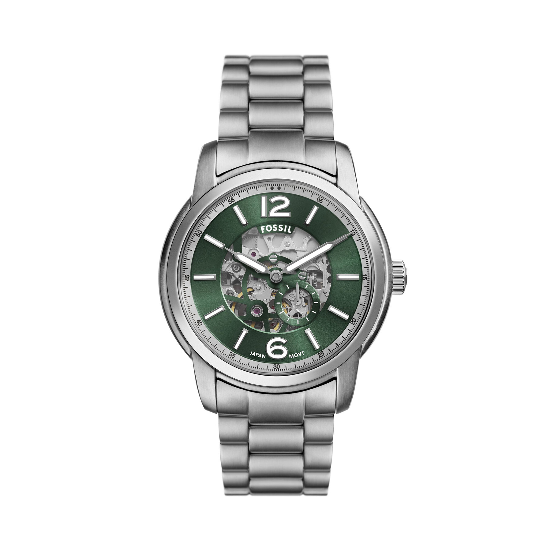Uhr Fossil Heritage Skeleton ME3262 Silberfarben Uhr Fossil Heritage Skeleton ME3262 Silberfarben von Fossil
