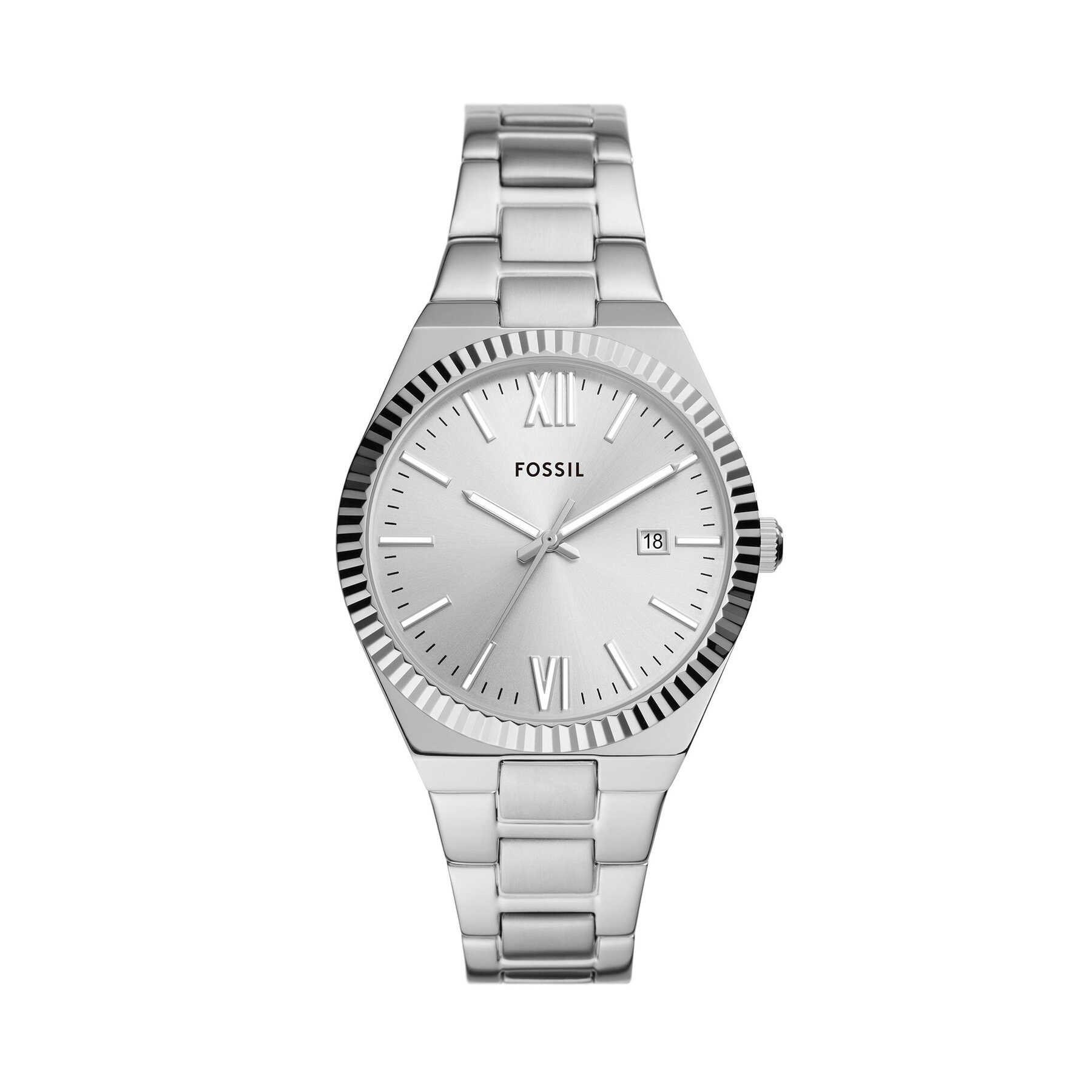 Uhr Fossil Scarlette ES5300 Silberfarben von Fossil