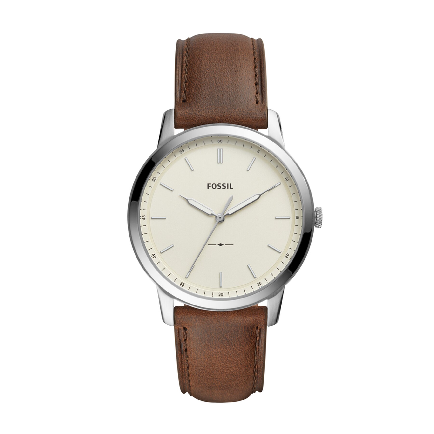 Uhr Fossil The Minimalist FS5439 Braun von Fossil