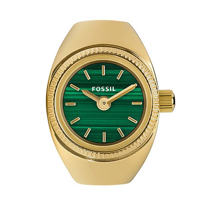 Uhr Fossil Watch Ring ES5308 Goldfarben von Fossil