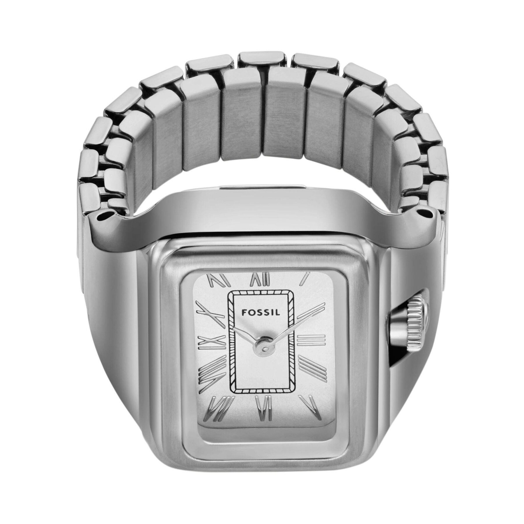 Uhr Fossil Watch Ring ES5344 Silberfarben von Fossil