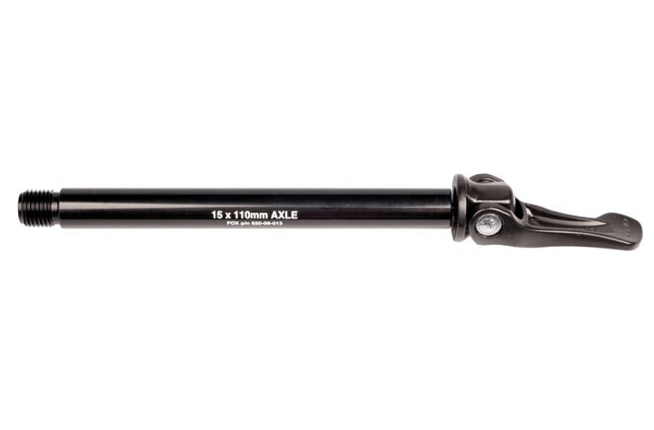 Fox Axle Assembly 2016 15QRx110 Factory + Performance black Ano Laufradachse von Fox