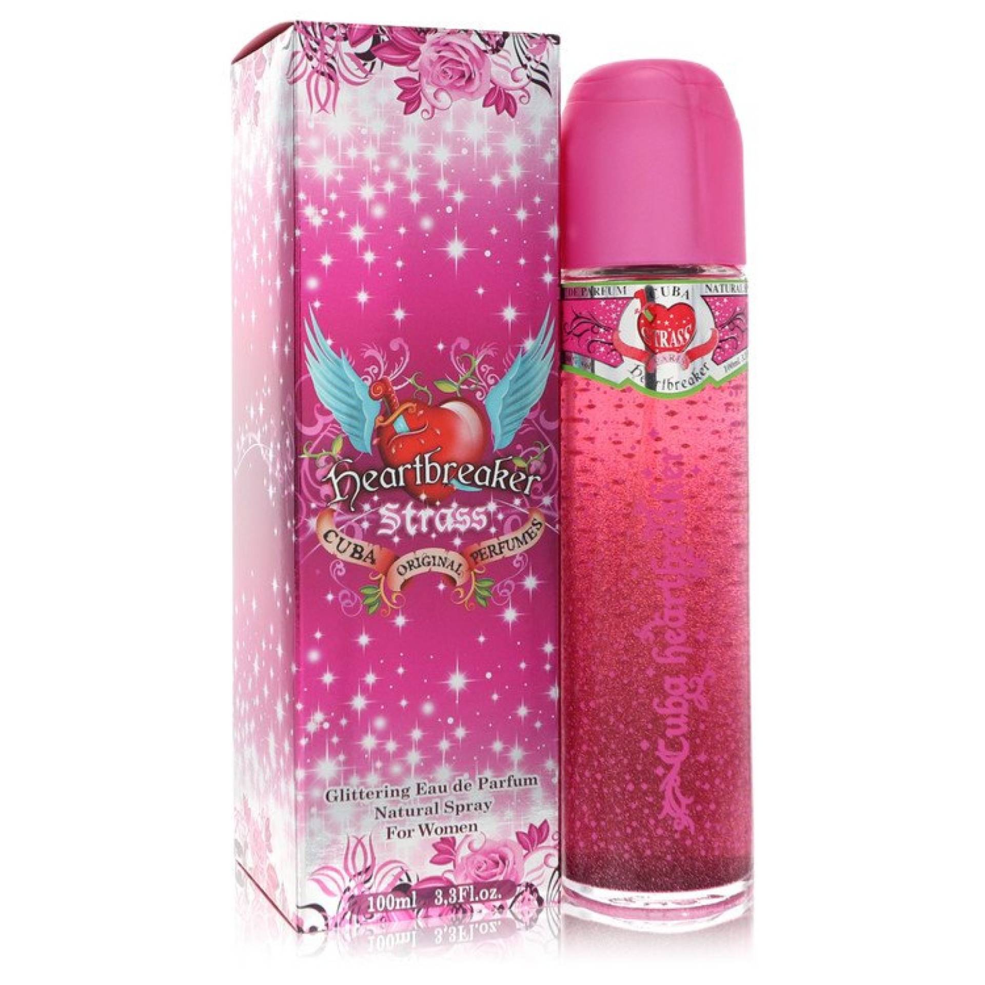Fragluxe Cuba Strass Heartbreaker Eau De Parfum Spray 100 ml Fragluxe Cuba Strass Heartbreaker Eau De Parfum Spray 100 ml von Fragluxe