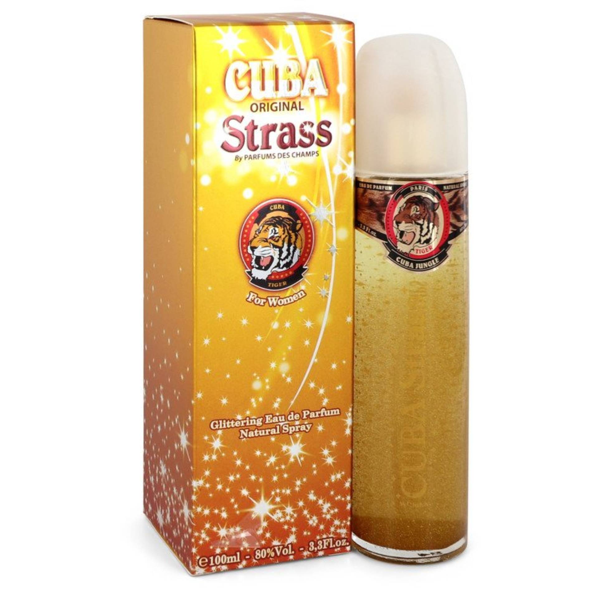 Fragluxe Cuba Strass Tiger Eau De Parfum Spray 100 ml Fragluxe Cuba Strass Tiger Eau De Parfum Spray 100 ml von Fragluxe