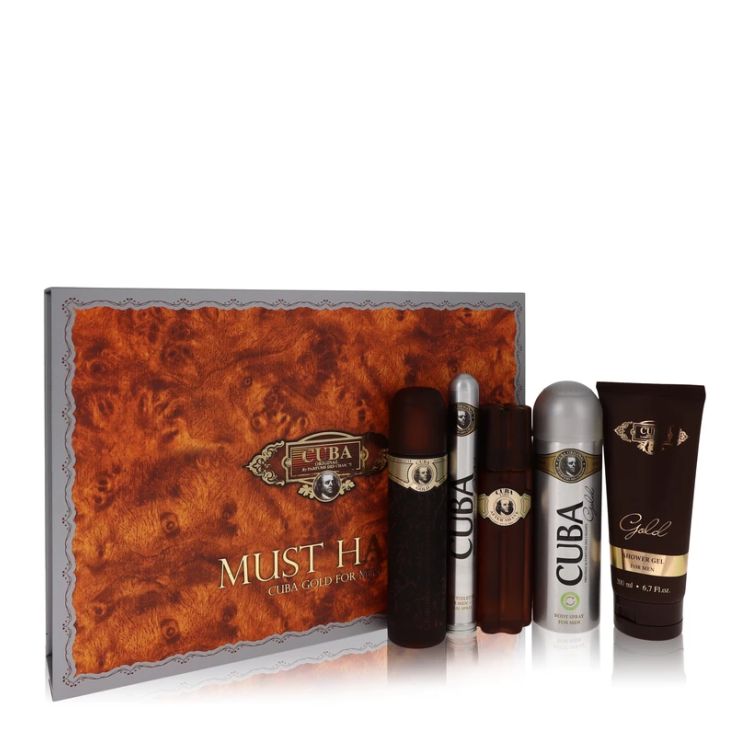 Fragluxe Must Have Cuba Gold For Men Geschenkset 100ml Fragluxe Must Have Cuba Gold For Men Geschenkset 100ml von Fragluxe