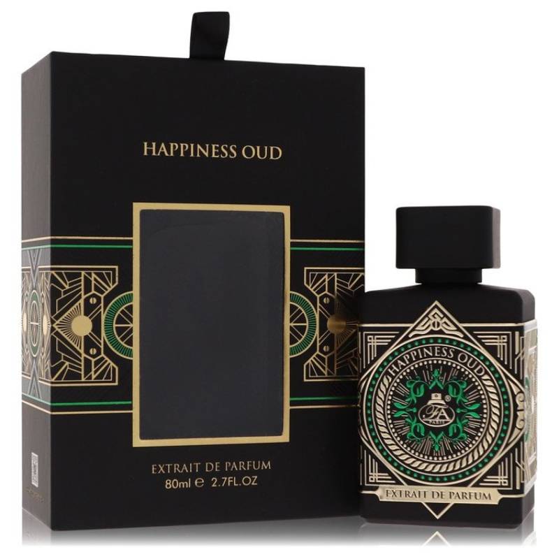 Fragrance World Happiness Oud Extrait De Parfum Spray (Unisex) 80 ml von Fragrance World