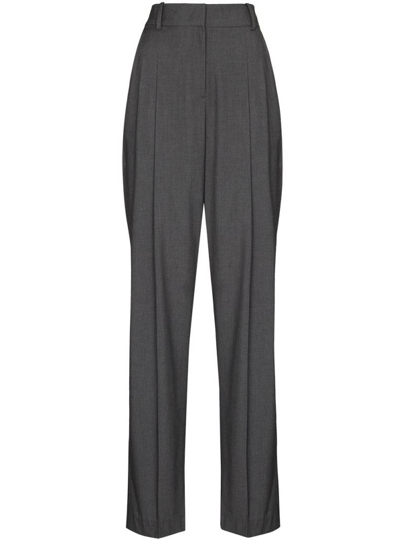 The Frankie Shop Gelso high-waisted darted trouser - Grey von The Frankie Shop