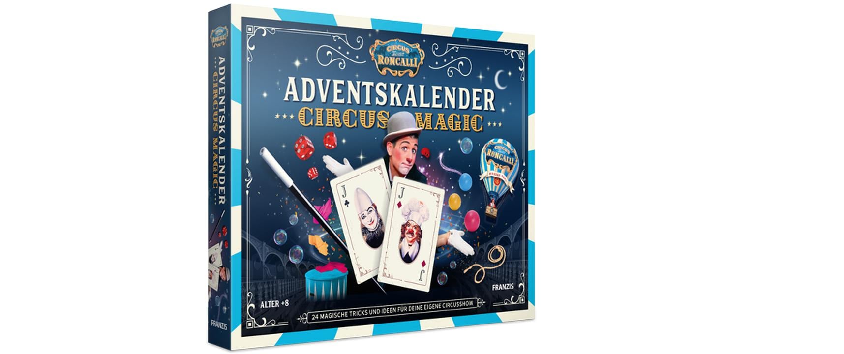 Franzis Adventskalender »Circus Roncalli«, für Erwachsene Franzis Adventskalender »Circus Roncalli«, für Erwachsene von Franzis