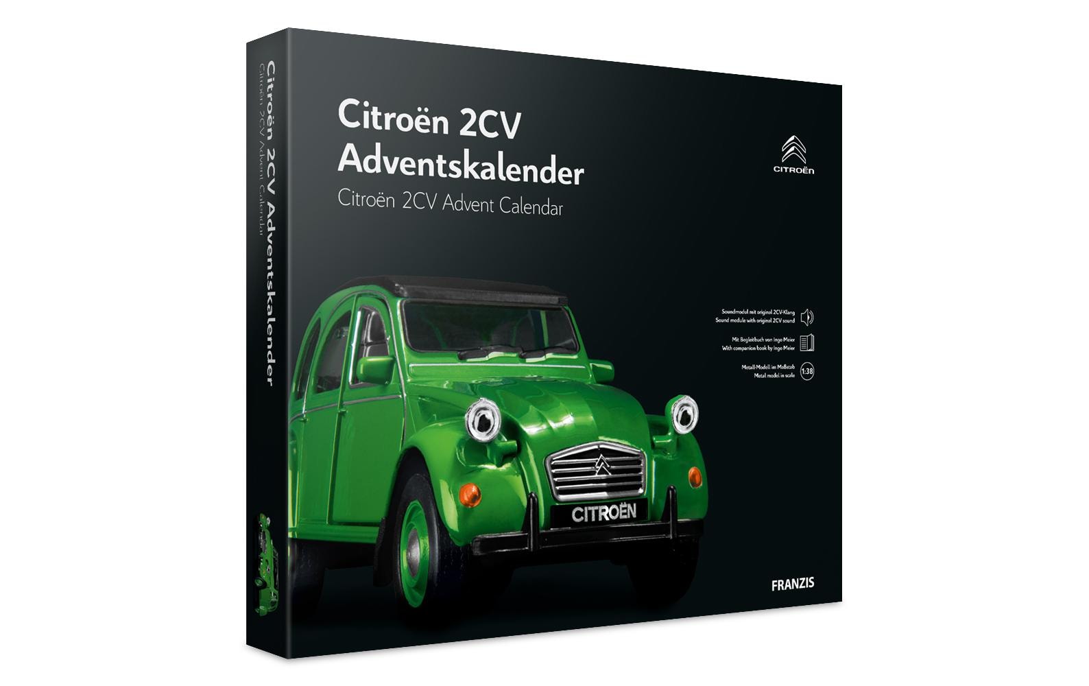 Franzis Adventskalender »Citroen 2 CV Ente«, ab 14 Jahren Franzis Adventskalender »Citroen 2 CV Ente«, ab 14 Jahren von Franzis