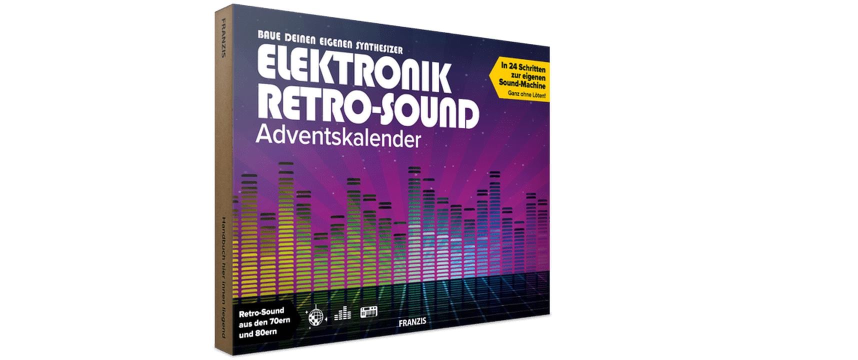 Franzis Adventskalender »Elektronik Retro Sound«, Es liegt keine Altersempfehlung vor