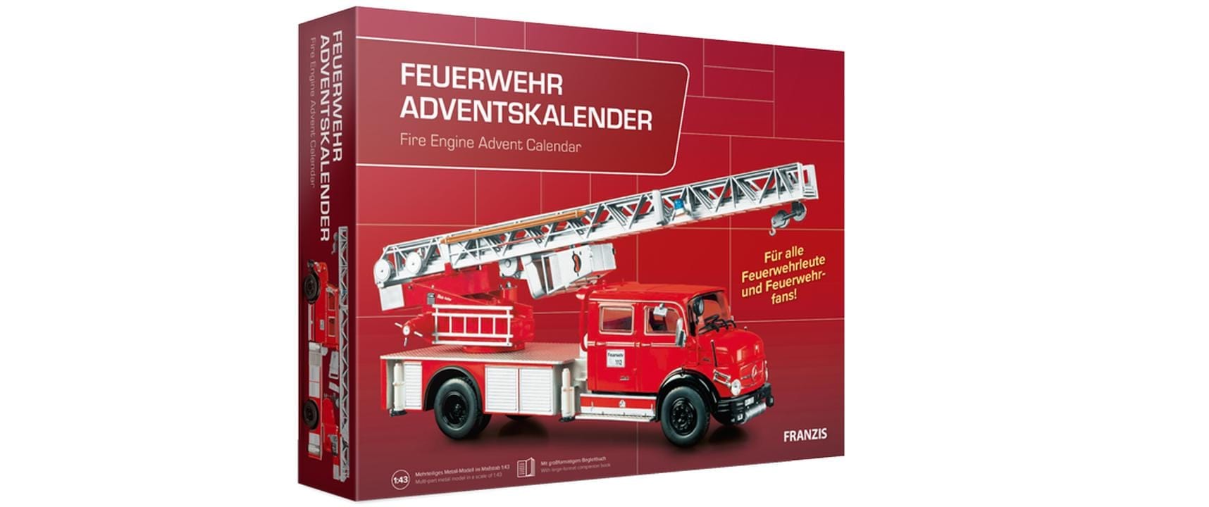 Franzis Adventskalender »Feuerwehr«, Es liegt keine Altersempfehlung vor von Franzis