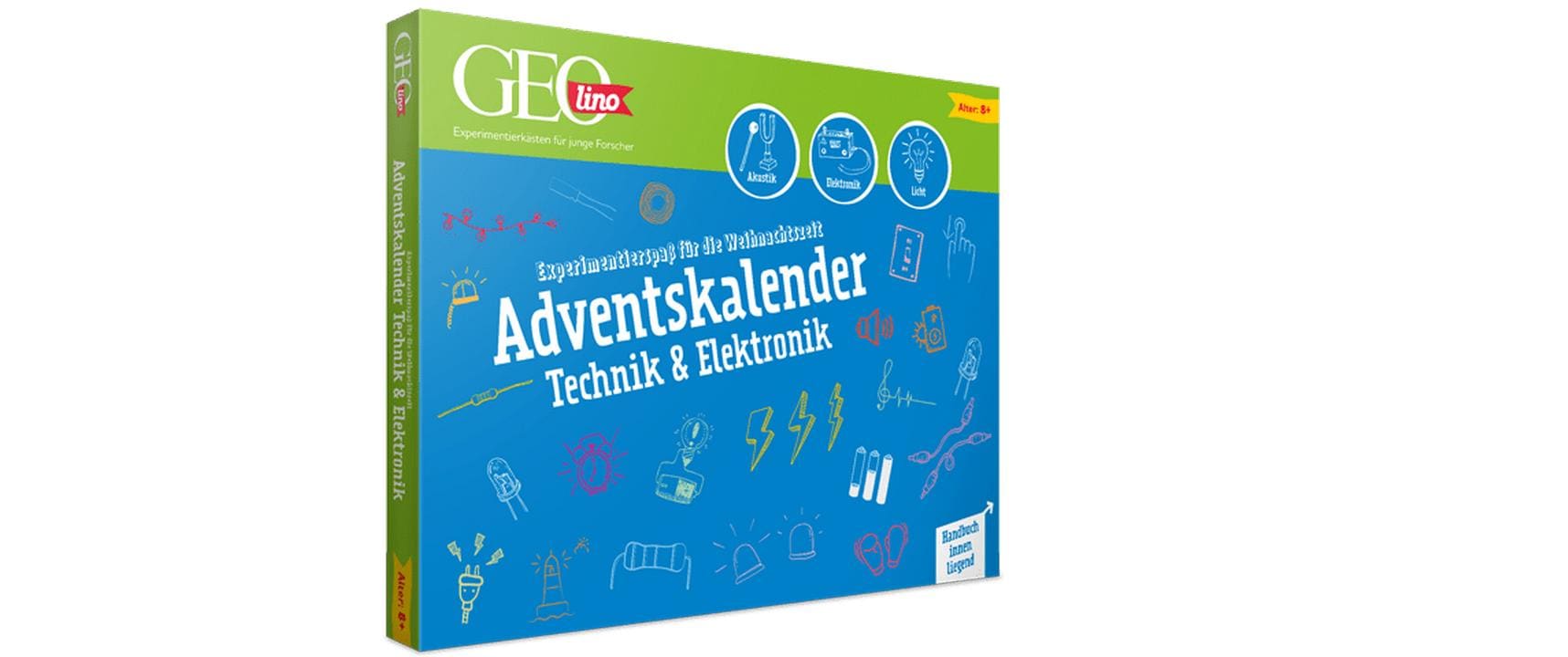 Franzis Adventskalender »GEOLINO Technik & Elektronik«, ab 8 Jahren Franzis Adventskalender »GEOLINO Technik & Elektronik«, ab 8 Jahren von Franzis