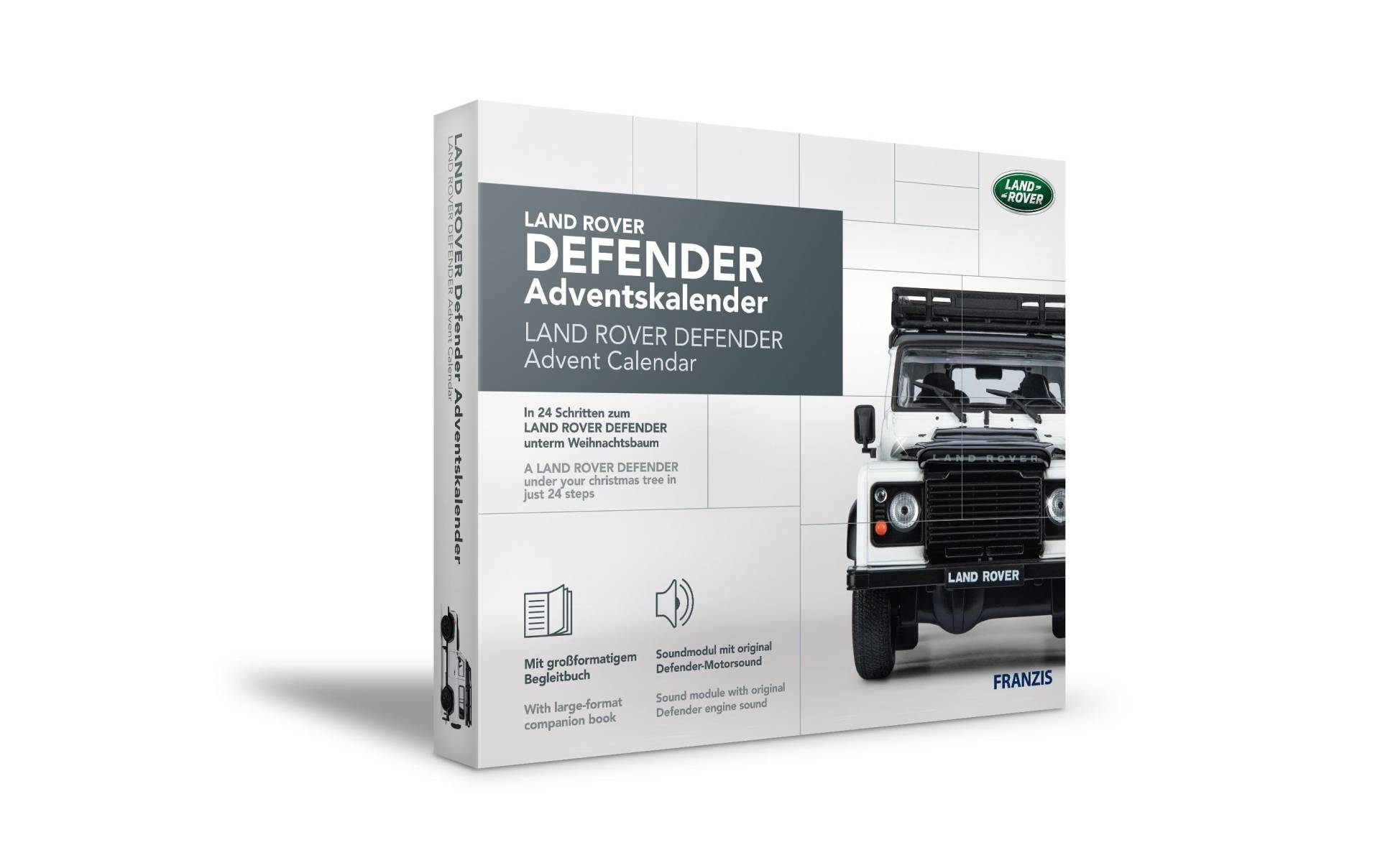 Franzis Adventskalender »Land Rover Defender«, ab 14 Jahren Franzis Adventskalender »Land Rover Defender«, ab 14 Jahren von Franzis