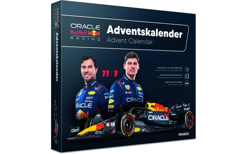 Franzis Adventskalender »Oracle Red Bull Racing«, Es liegt keine Altersempfehlung vor von Franzis