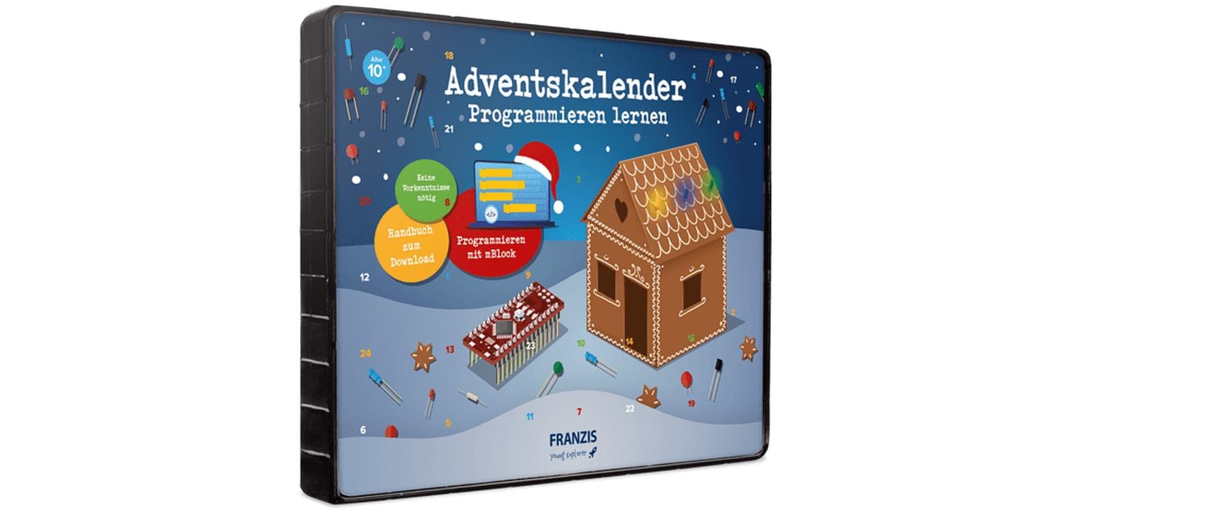 Franzis Adventskalender »Programmier«, ab 10 Jahren Franzis Adventskalender »Programmier«, ab 10 Jahren von Franzis